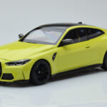 BMW M4 G82 Žlutý Edice Prodejce Minichamps 1:18
