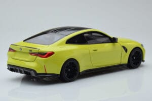 BMW M4 G82 Žlutý Edice Prodejce Minichamps 1:18 80435A51949 Kov – obrázek 3 z 8