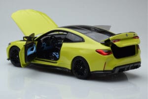 BMW M4 G82 Žlutý Edice Prodejce Minichamps 1:18 80435A51949 Kov – obrázek 5 z 8