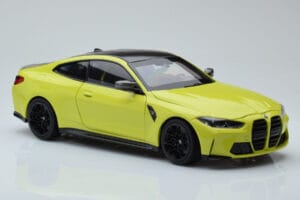 BMW M4 G82 Žlutý Edice Prodejce Minichamps 1:18 80435A51949 Kov – obrázek 6 z 8