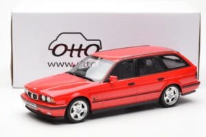 BMW M5 E34 Touring Červený Otto 1:18 OT951 Pryskyřice – obrázek 6 z 6