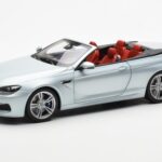 BMW M6 F12 Kabriolet Silverstone Stříbrný II Paragon 1:18
