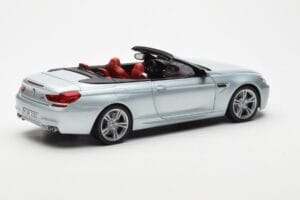 BMW M6 F12 Kabriolet Silverstone Stříbrný II Paragon 1:18 80432253656 Kov – obrázek 3 z 8