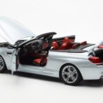 BMW M6 F12 Kabriolet Silverstone Stříbrný II Paragon 1:18 - image 5 of 8