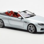BMW M6 F12 Kabriolet Silverstone Stříbrný II Paragon 1:18 - image 6 of 8
