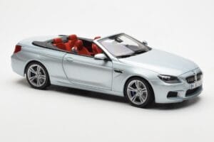BMW M6 F12 Kabriolet Silverstone Stříbrný II Paragon 1:18 80432253656 Kov – obrázek 6 z 8