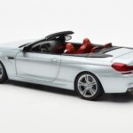 BMW M6 F12 Kabriolet Silverstone Stříbrný II Paragon 1:18 - image 7 of 8