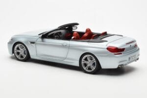 BMW M6 F12 Kabriolet Silverstone Stříbrný II Paragon 1:18 80432253656 Kov – obrázek 7 z 8