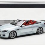 BMW M6 F12 Kabriolet Silverstone Stříbrný II Paragon 1:18 - image 8 of 8