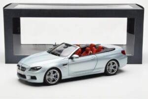 BMW M6 F12 Kabriolet Silverstone Stříbrný II Paragon 1:18 80432253656 Kov – obrázek 8 z 8