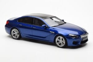 BMW M6 F06 Gran Coupe Modrý GT Spirit 1:18 GT184 Pryskyřice – obrázek 4 z 6