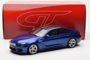 BMW M6 F06 Gran Coupe Modrý GT Spirit 1:18 GT184 Pryskyřice – obrázek 6 z 6