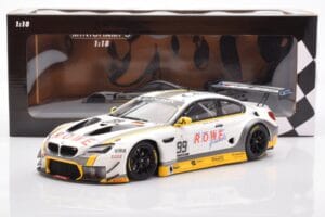 BMW M6 GT3 Rowe Racing #99 J. Martin / A. Eng / A. Sims Winner 24 Hours of Spa-Francorchamps 2016 Minichamps 1:18 155162699 K – obrázek 6 z 6
