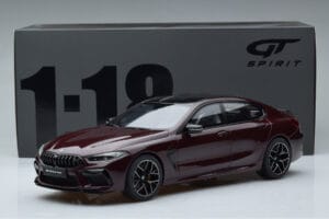 BMW M8 F93 Competition Gran Coupe Ametrin Metalíza GT Spirit 1:18 GT285 Pryskyřice – obrázek 6 z 6