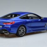 BMW M850i G15 Modrý Metalíza Norev 1:18 183286 Kov - image 3 of 7