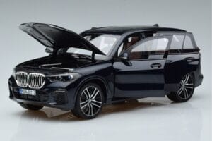 BMW X5 G05 Modrý Norev 1:18 183283 Kov – obrázek 2 z 7