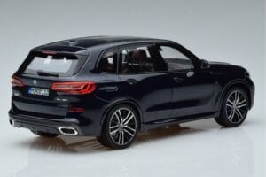 BMW X5 G05 Modrý Norev 1:18 183283 Kov – obrázek 3 z 7