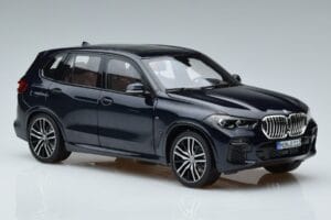 BMW X5 G05 Modrý Norev 1:18 183283 Kov – obrázek 5 z 7
