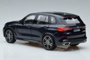 BMW X5 G05 Modrý Norev 1:18 183283 Kov – obrázek 6 z 7
