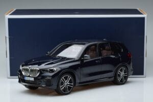 BMW X5 G05 Modrý Norev 1:18 183283 Kov – obrázek 7 z 7