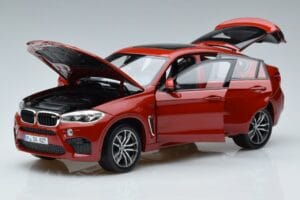 BMW X6M F86 Červený Norev 1:18 183242 Kov – obrázek 2 z 7