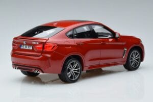BMW X6M F86 Červený Norev 1:18 183242 Kov – obrázek 3 z 7