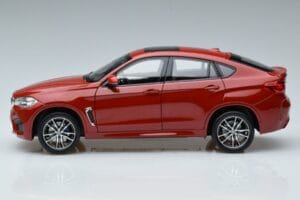 BMW X6M F86 Červený Norev 1:18 183242 Kov – obrázek 4 z 7