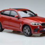 BMW X6M F86 Červený Norev 1:18 183242 Kov - image 5 of 7