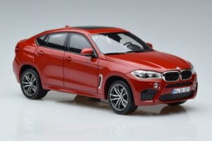 BMW X6M F86 Červený Norev 1:18 183242 Kov – obrázek 5 z 7