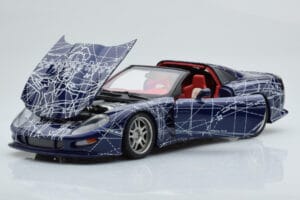 Chevrolet Callaway C12 Corvette MUKO Artcar AUTOart 1:18 71014 Kov – obrázek 2 z 9