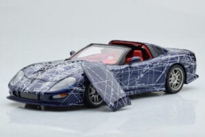 Chevrolet Callaway C12 Corvette MUKO Artcar AUTOart 1:18 71014 Kov – obrázek 4 z 9