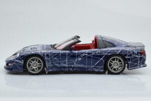 Chevrolet Callaway C12 Corvette MUKO Artcar AUTOart 1:18 71014 Kov – obrázek 6 z 9