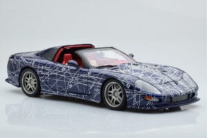 Chevrolet Callaway C12 Corvette MUKO Artcar AUTOart 1:18 71014 Kov – obrázek 7 z 9