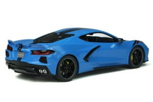 Chevrolet Corvette C8 Rapid Modrý GT Spirit 1:18 GT286 Pryskyřice – obrázek 3 z 7