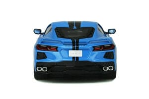 Chevrolet Corvette C8 Rapid Modrý GT Spirit 1:18 GT286 Pryskyřice – obrázek 5 z 7