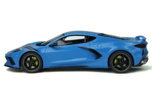 Chevrolet Corvette C8 Rapid Modrý GT Spirit 1:18 GT286 Pryskyřice – obrázek 6 z 7