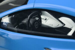 Chevrolet Corvette C8 Rapid Modrý GT Spirit 1:18 GT286 Pryskyřice – obrázek 7 z 7
