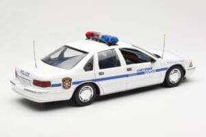 Chevrolet Caprice Cheyenne Policie UT Models 1:18 21025 Kov – obrázek 2 z 6