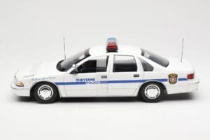 Chevrolet Caprice Cheyenne Policie UT Models 1:18 21025 Kov – obrázek 3 z 6