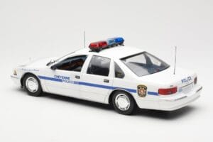 Chevrolet Caprice Cheyenne Policie UT Models 1:18 21025 Kov – obrázek 5 z 6