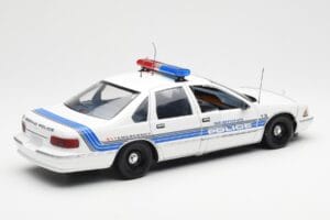 Chevrolet Caprice Sebring Policie UT Models 1:18 21029 Kov – obrázek 2 z 6