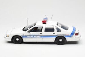 Chevrolet Caprice Sebring Policie UT Models 1:18 21029 Kov – obrázek 3 z 6
