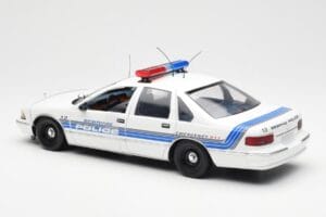 Chevrolet Caprice Sebring Policie UT Models 1:18 21029 Kov – obrázek 5 z 6