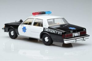 Chevrolet Caprice San Francisco Police Department MCG 1:18 MCG18389 Kov – obrázek 5 z 6