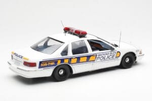 Chevrolet Caprice Watkins Glen Policie UT Models 1:18 21028 Kov – obrázek 2 z 6