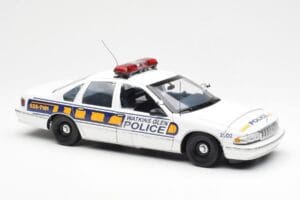 Chevrolet Caprice Watkins Glen Policie UT Models 1:18 21028 Kov – obrázek 4 z 6