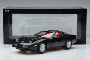 Chevrolet Corvette C4 Černý AUTOart 1:18 71242 Kov – obrázek 8 z 8