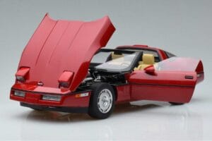 Chevrolet Corvette C4 Červený AUTOart 1:18 71241 Kov – obrázek 2 z 8