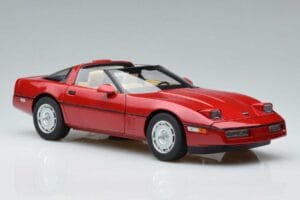 Chevrolet Corvette C4 Červený AUTOart 1:18 71241 Kov – obrázek 6 z 8