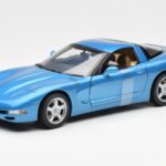 Chevrolet Corvette C5 Modrý Metalíza UT Models 1:18